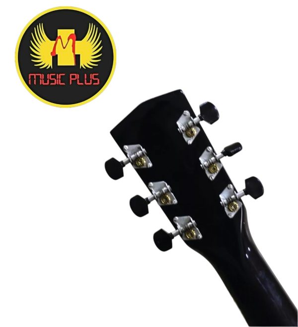 Signature Gogo’s Acoustic Guitar – Black Glossy - Image 6