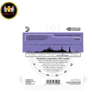 D'Addario EXP26 Coated Phosphor Bronze Acoustic Guitar Strings, Custom Light, 11-52