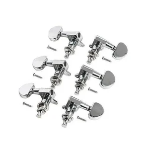 Acoustic Guitar Key – Silver Round diecast