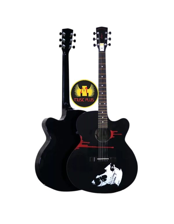 Signature Gogo’s Acoustic Guitar – Black Glossy