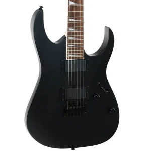 DISC Ibanez GRG150DXB Electric Guitar, Black Flat