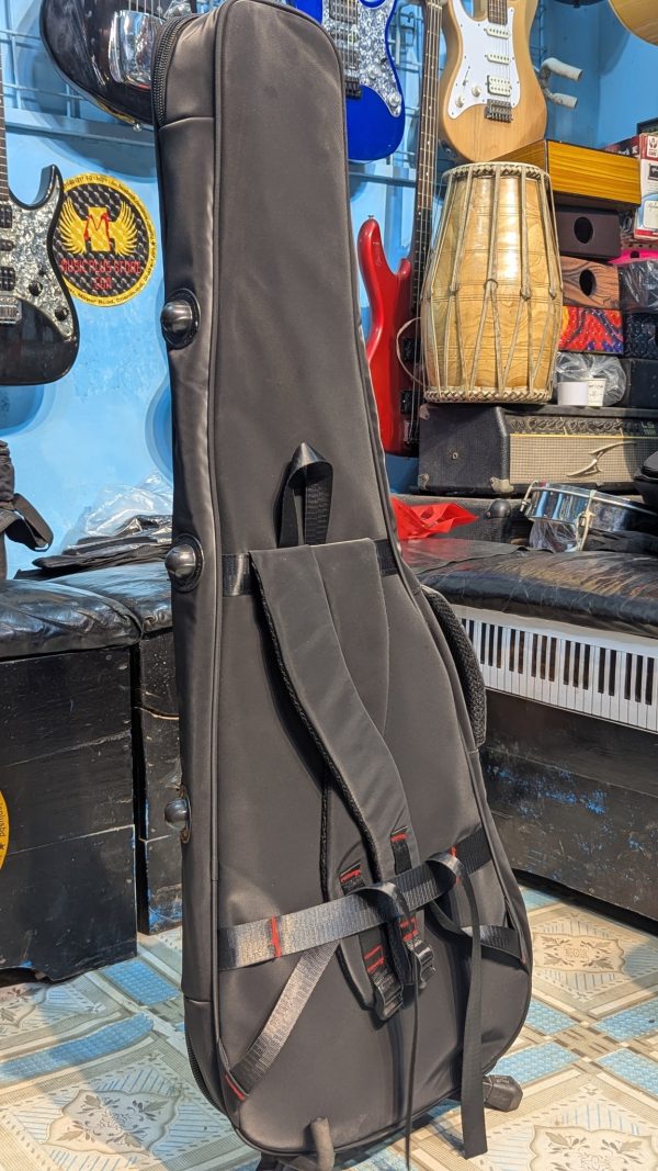 Premium Leather Electric Guitar Gig Bag - Image 3