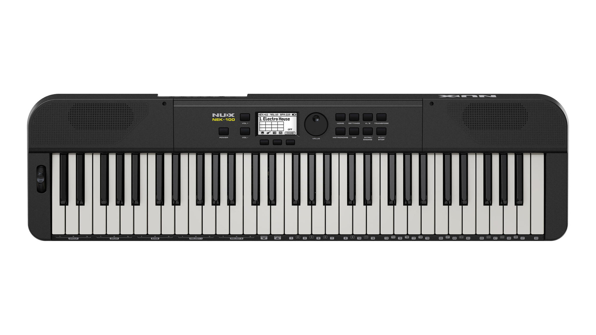 NUX NEK-100 61-Keys Portable Digital Piano