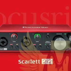 Focusrite Scarlett 2i2 3rd Gen USB Audio Interface