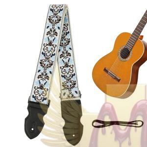 Printed Guitar Strap –Acoustic & Electric Guitars