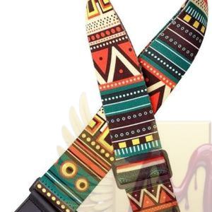 Printed Guitar Strap –Acoustic & Electric Guitars